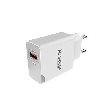 Aspor A822-Type-C 18W Fast Charger