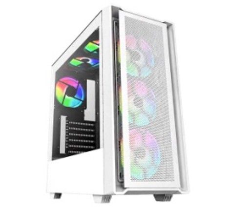 Gaming Case "Gamers Mesh Atx (White)