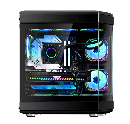 Gaming Case "LC-1000 Aquarium Black"