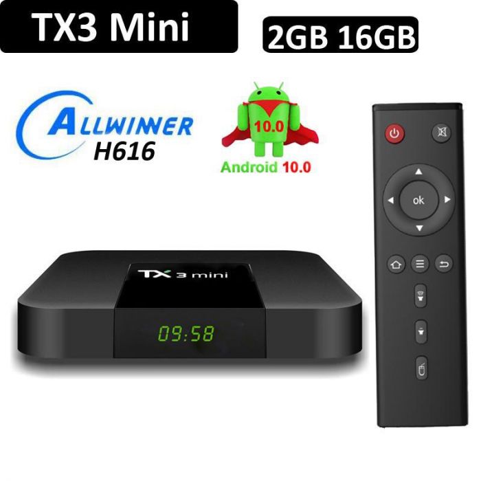 Smart Android Tv Box TX3 Mini Android10 (Smart TV boxlar)