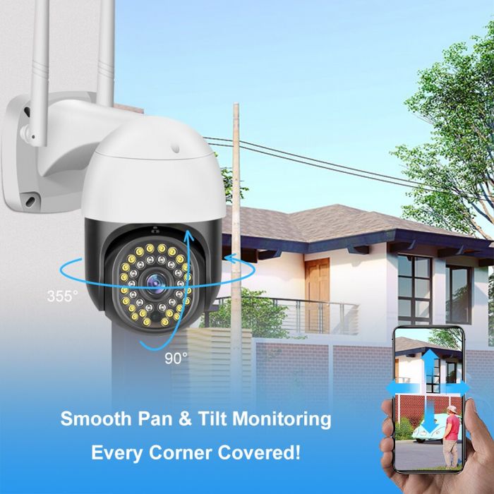 Smart IP Camera C18PROX-F Wifi PTZ