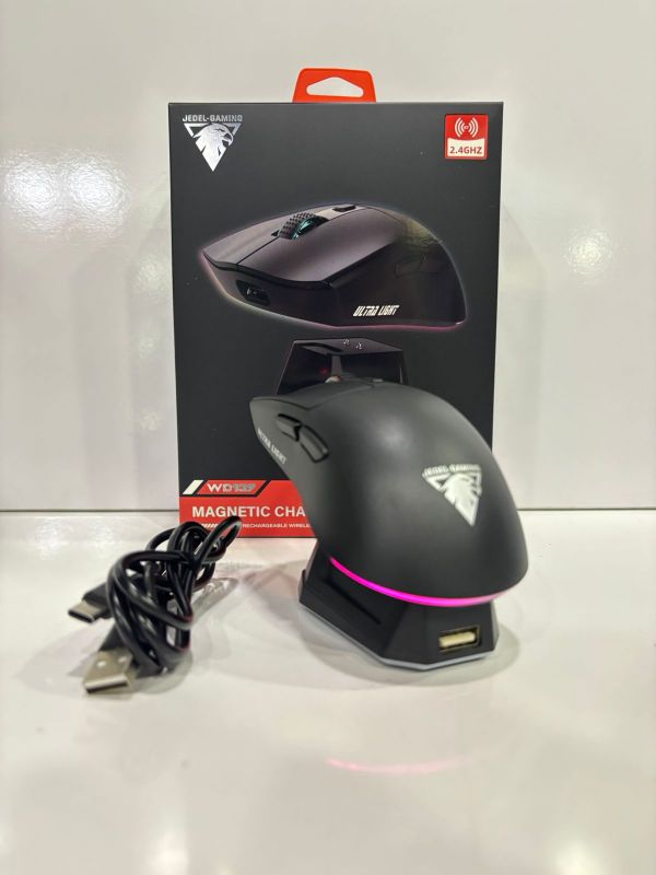 Kompüter siçanı "Jedel WD139 Wifi & BT Rechargable Black" Kompüter siçanı "Jedel WD139 Wifi & BT Rechargable Black"
