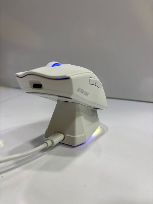 Kompüter sıçani "Jedel WD139 Wifi & BT Rechargable White" Kompüter sıçani "Jedel WD139 Wifi & BT Rechargable White"