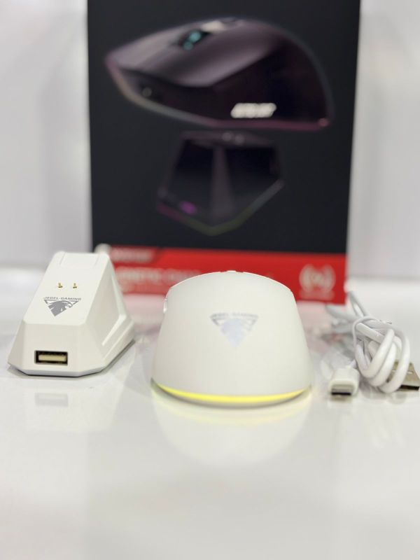 Kompüter sıçani "Jedel WD139 Wifi & BT Rechargable White" Kompüter sıçani "Jedel WD139 Wifi & BT Rechargable White"
