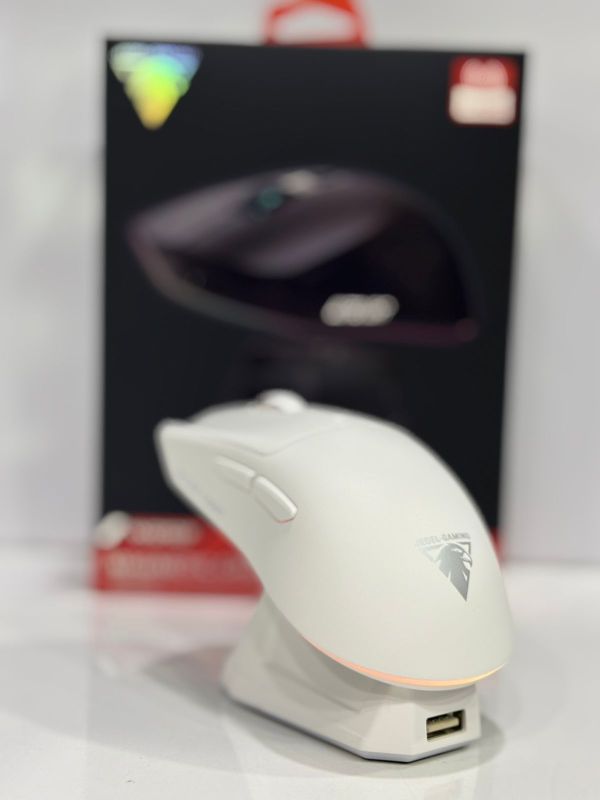 Kompüter sıçani "Jedel WD139 Wifi & BT Rechargable White" Kompüter sıçani "Jedel WD139 Wifi & BT Rechargable White"