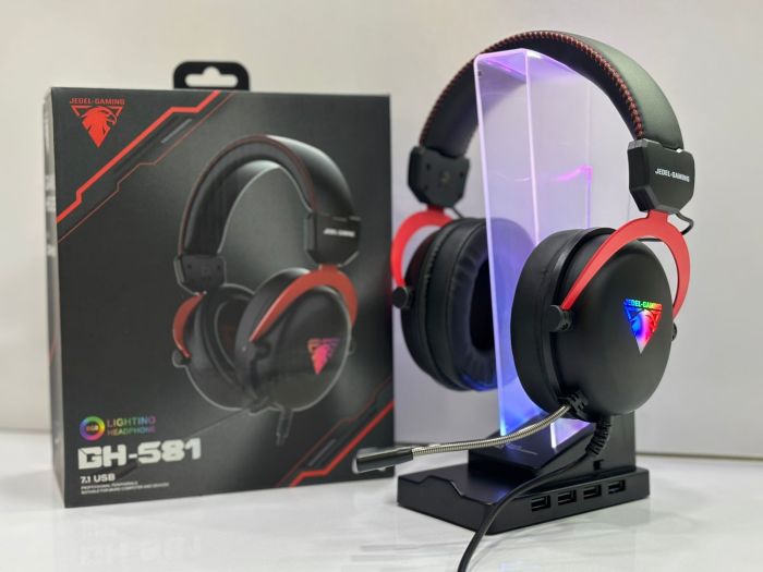 Jedel GH581 USB 7.1 Surround RGB Gaming Headset