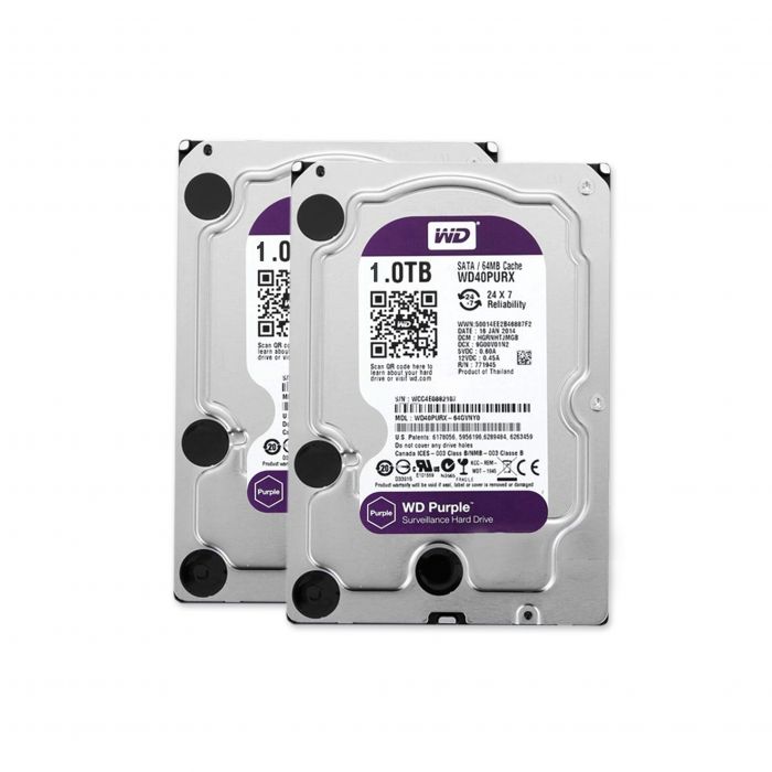 Sərt disk "WD Purple" HDD (Hard Disk) 1TB,  3.5 SATA ( xarici toplayıcılar )